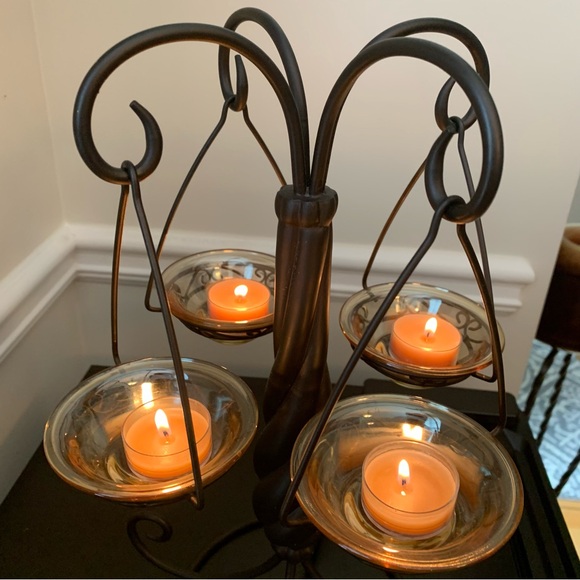 PartyLite Global fusion hanging tea light candelabra - Picture 4 of 4